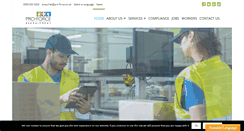Desktop Screenshot of pro-force.co.uk
